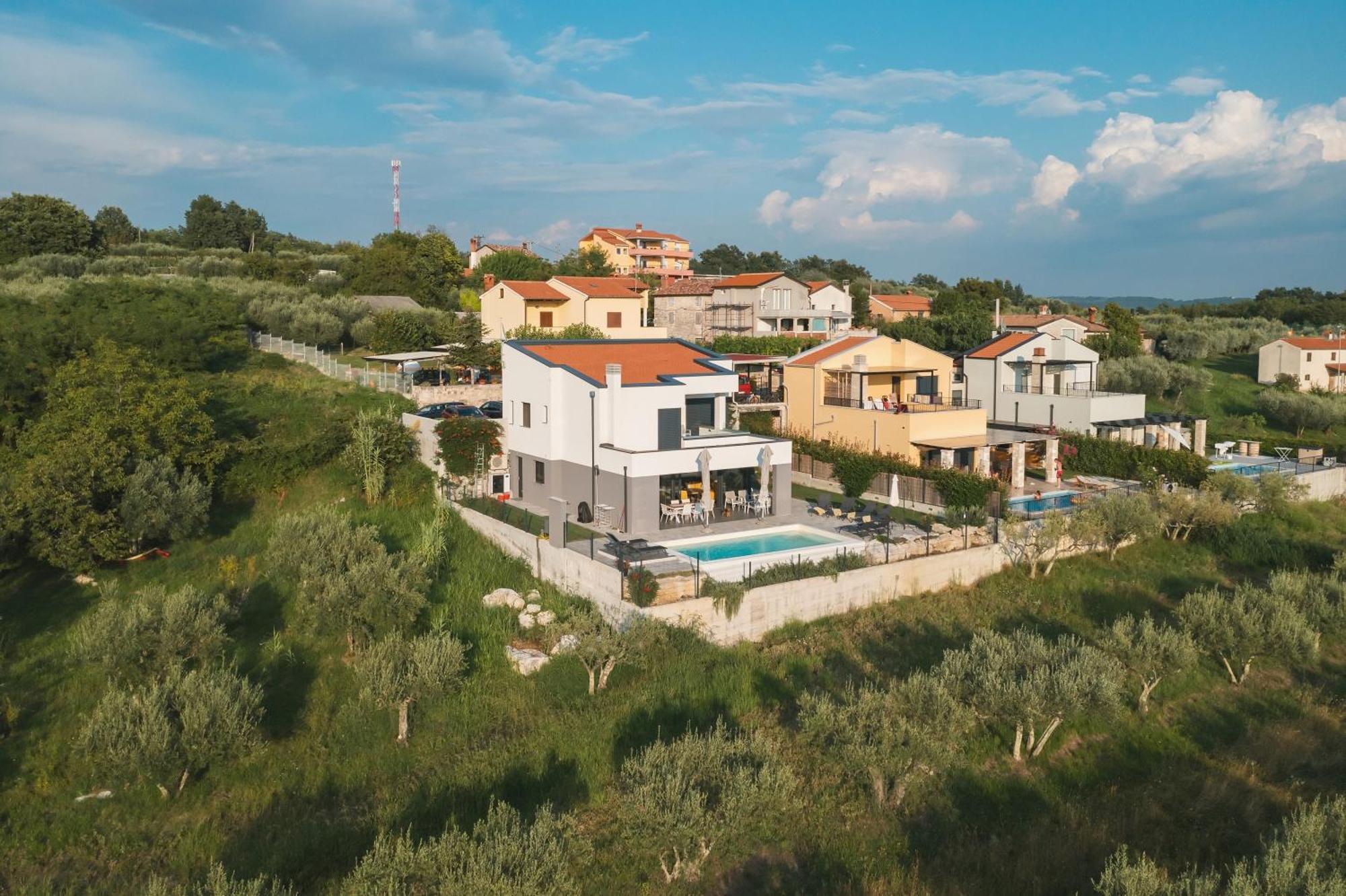 Villa Boiky - Private Pool And Amazing Sea View, Istria Materada Zewnętrze zdjęcie