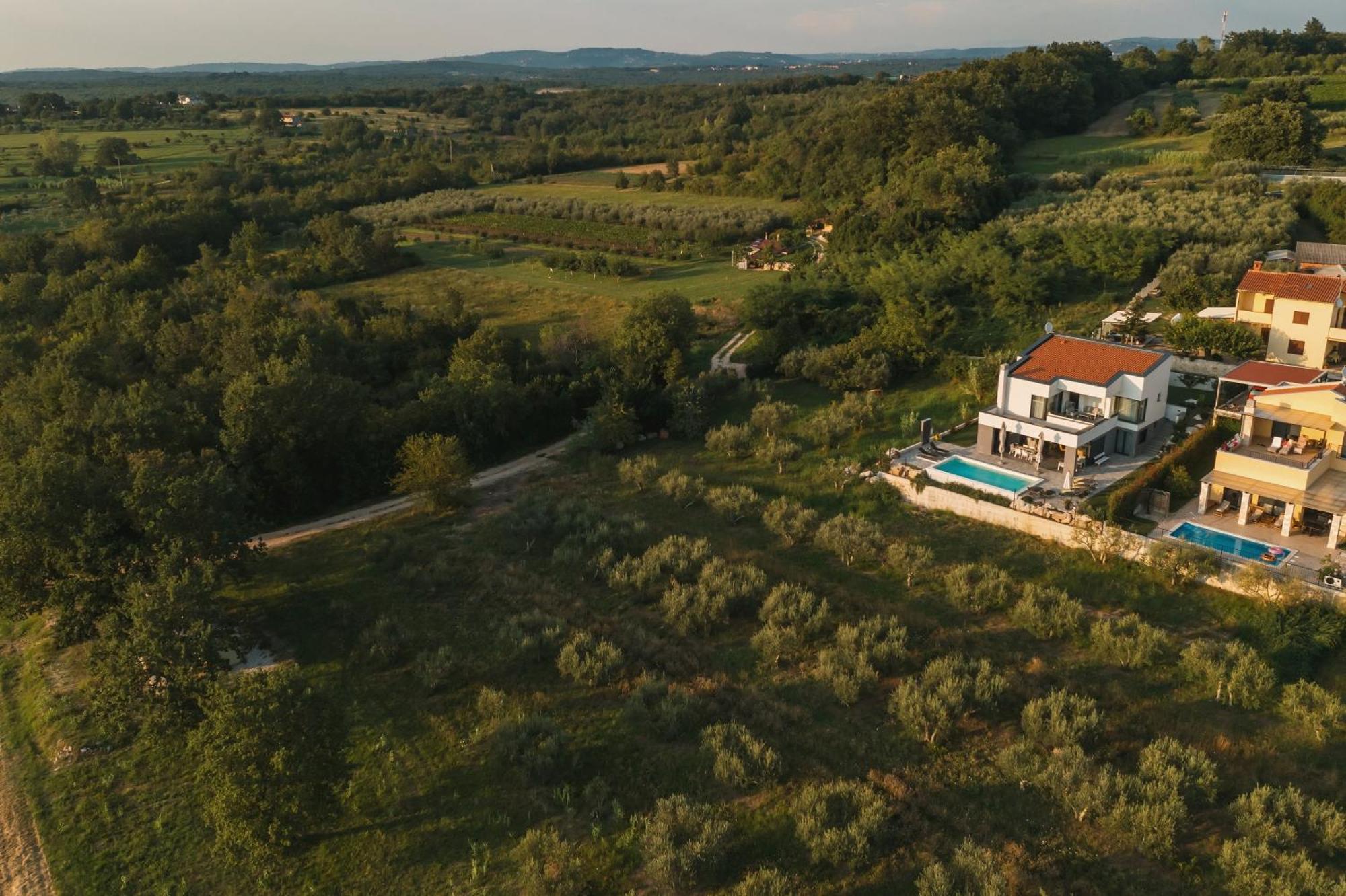 Villa Boiky - Private Pool And Amazing Sea View, Istria Materada Zewnętrze zdjęcie