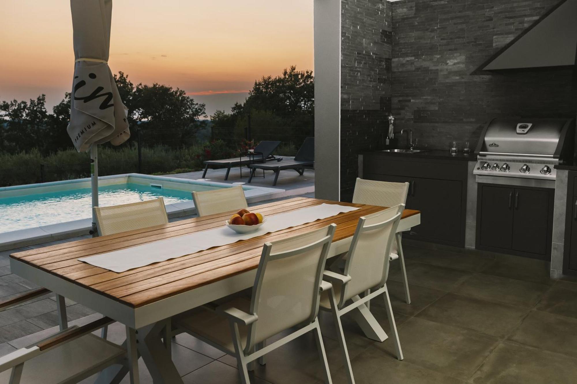 Villa Boiky - Private Pool And Amazing Sea View, Istria Materada Zewnętrze zdjęcie