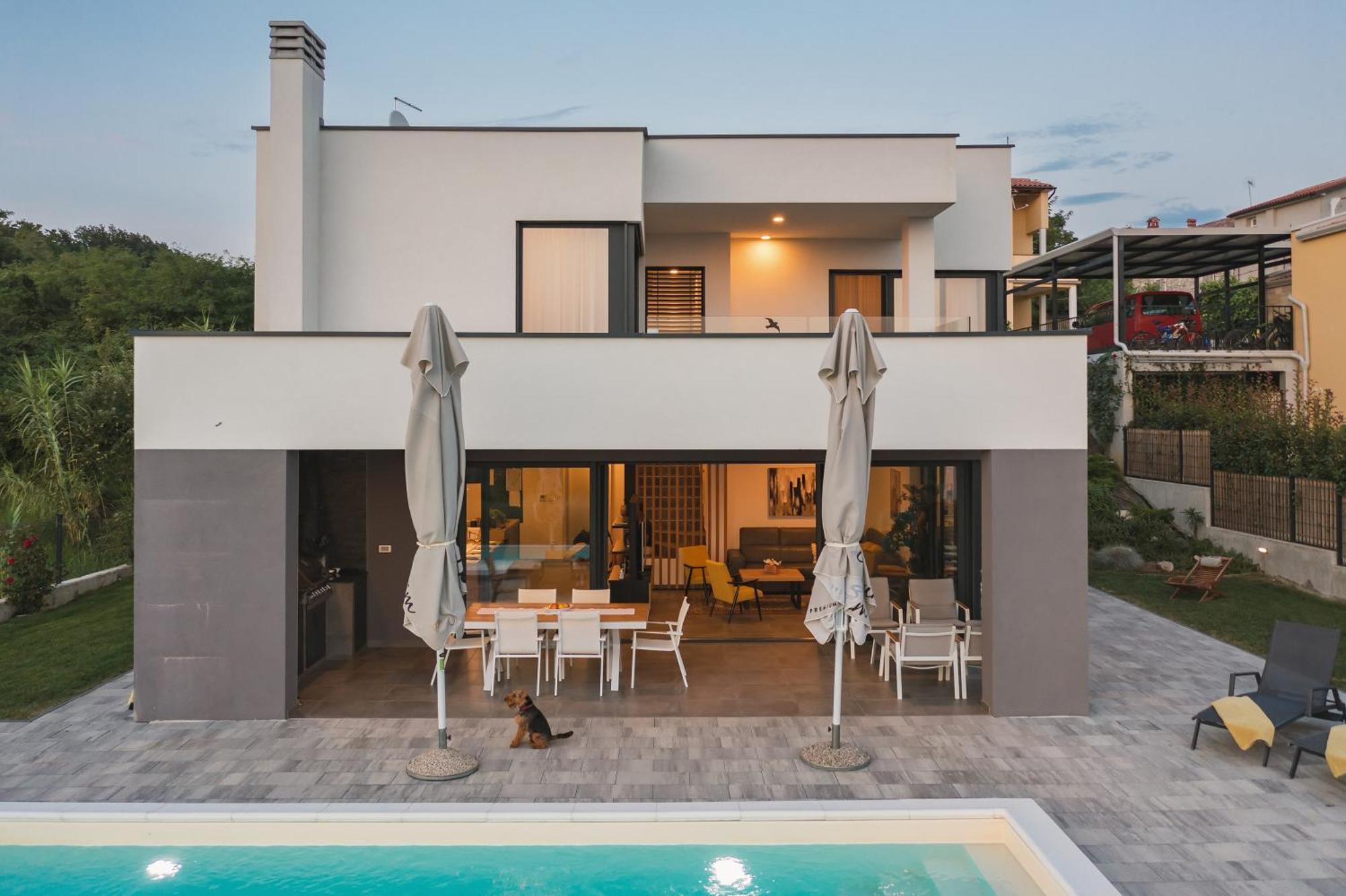 Villa Boiky - Private Pool And Amazing Sea View, Istria Materada Zewnętrze zdjęcie