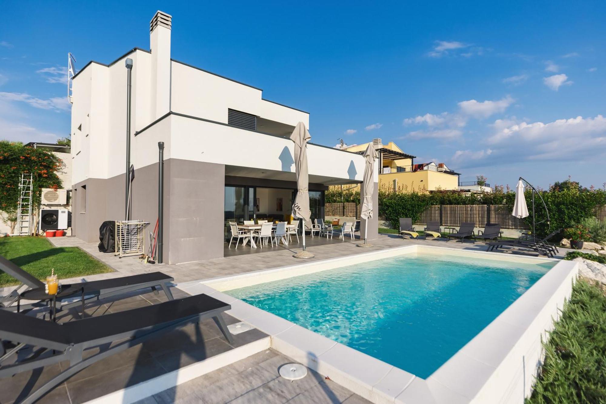 Villa Boiky - Private Pool And Amazing Sea View, Istria Materada Zewnętrze zdjęcie