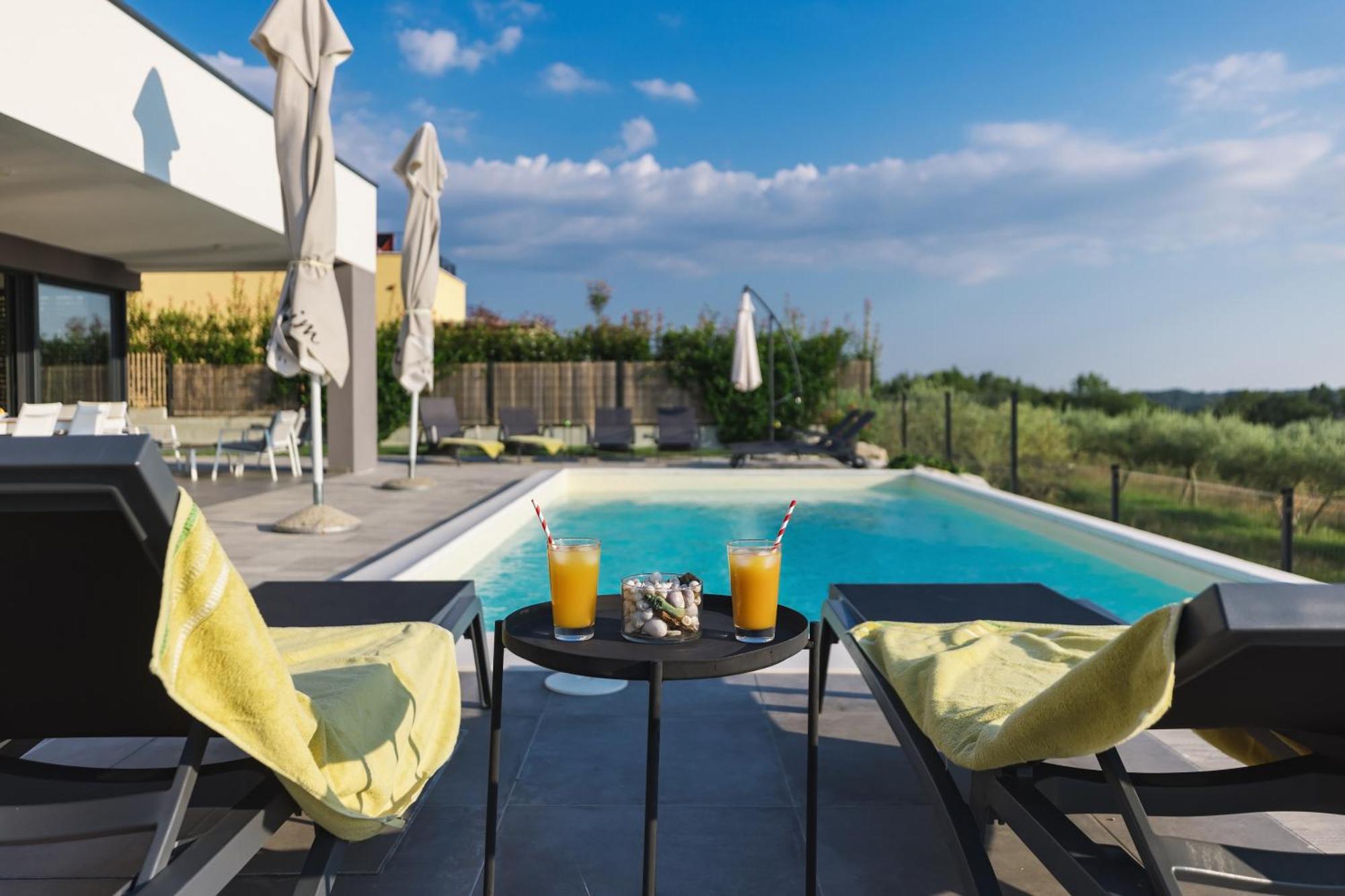 Villa Boiky - Private Pool And Amazing Sea View, Istria Materada Zewnętrze zdjęcie